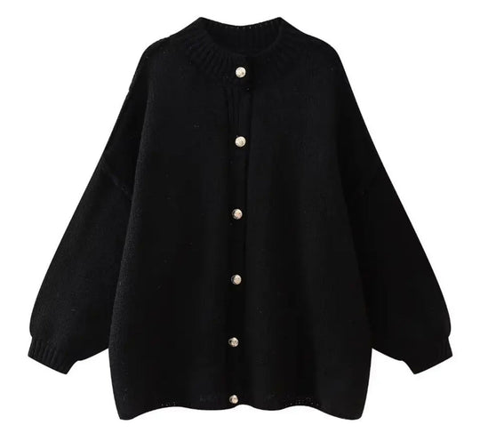 EB | Gemütlicher Oversized Strickcardigan-Pullover