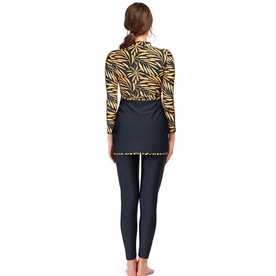 EB | 3 Teile Set Halal Bademode Badeanzug Burkini Badeoutfit