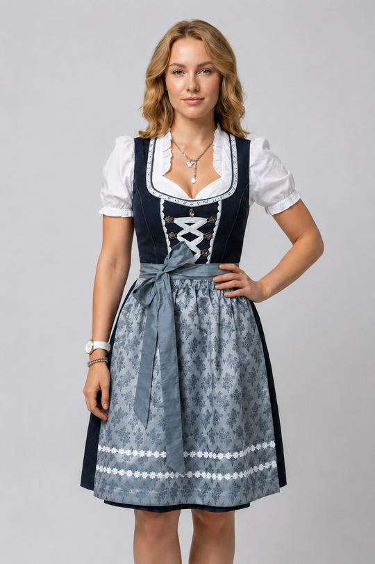 EB | Traditionelles Bayerisches Dirndl-Kleid für Damen