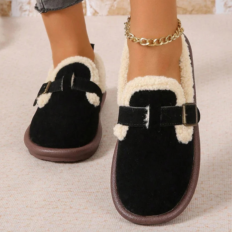 Warme und bequeme flache Schuhe EB