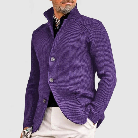 EB | Strickjacke mit Knöpfen Klassisches Design Warm und Stilvoll