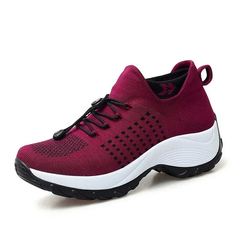 Leichtgewicht gestrickte Leicht athleticschuhe EB