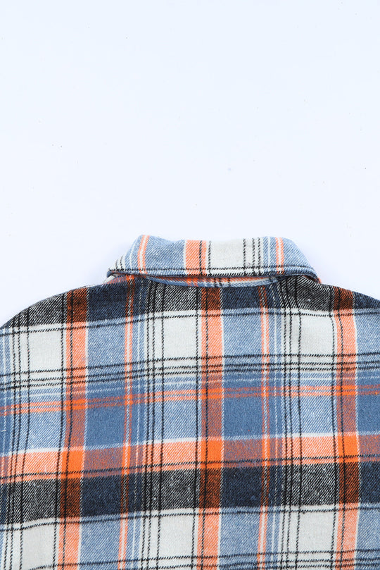 EB | Checkered Shirt With A-cut Cotton Blend Ideal for Everyday Look