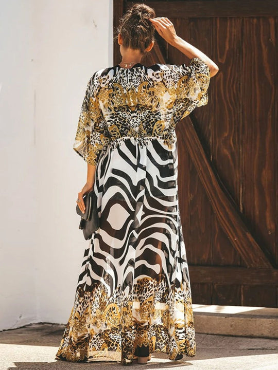 EB | Kimono mit Leopardenmuster