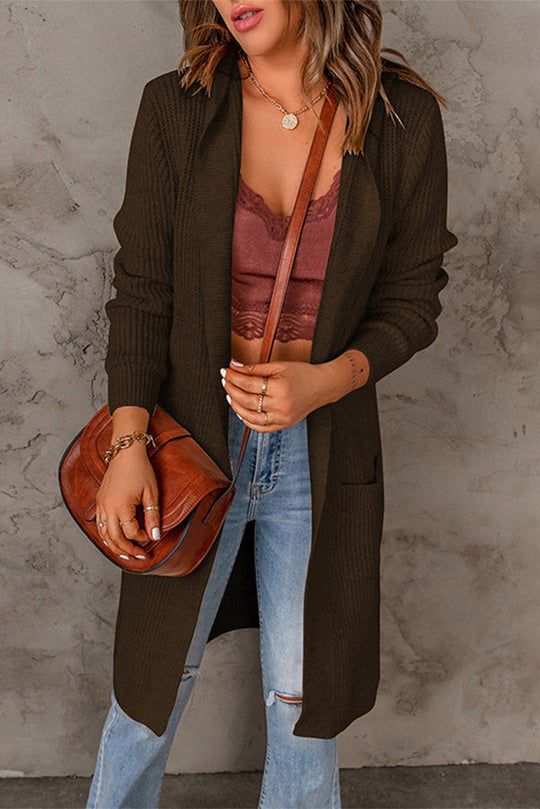 EB | Mühelose und Elegante Winter Strickjacke