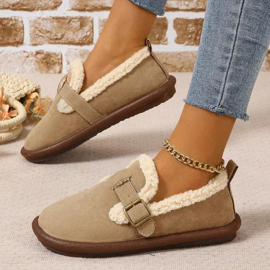 Warme und bequeme flache Schuhe EB