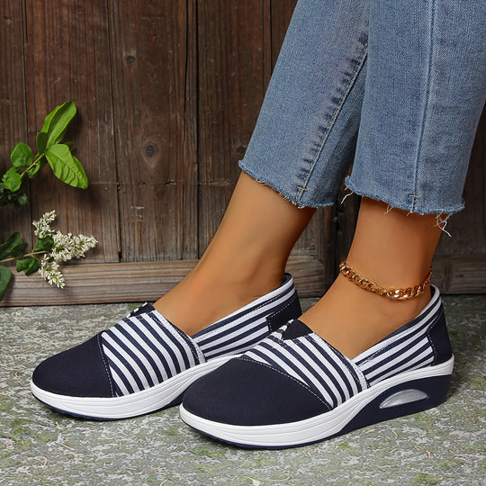 Gestreifte orthopädische Schuhe EB EB