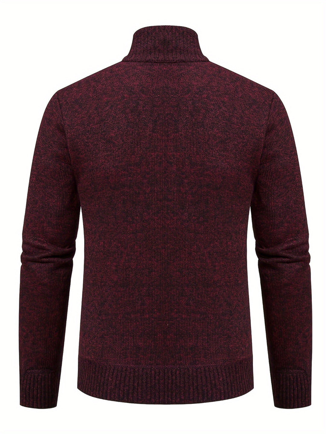 EB | Strickcardigan mit Reißverschluss und Muster Acryl Bequem und Warm