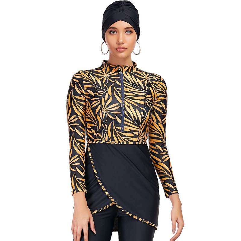 EB | 3 Teile Set Halal Bademode Badeanzug Burkini Badeoutfit