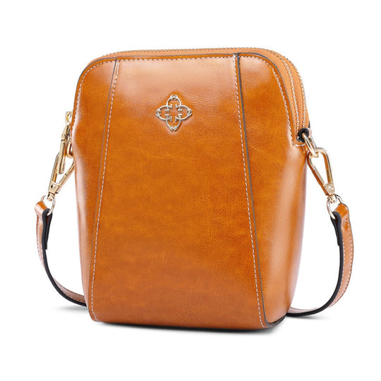 EB | Vintage Öl Wachs diagonal span Tasche