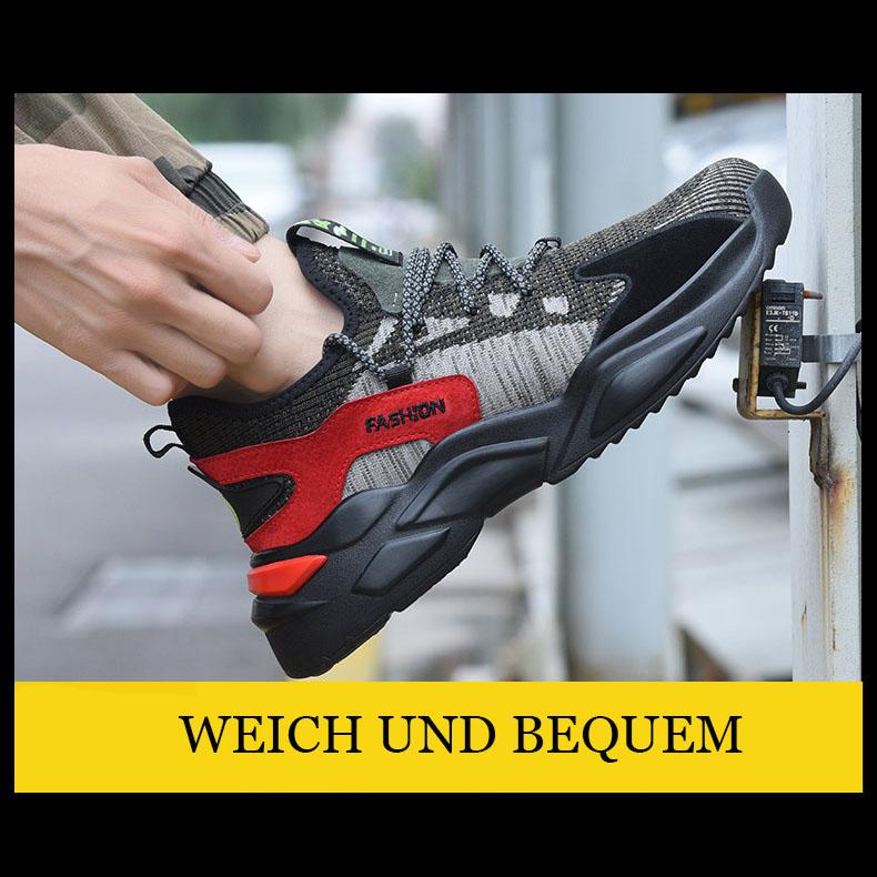 Anti-Smash, Anti-Durchstich, leichte, rutschfeste, verschleißfeste und isolierte Arbeitssicherheitsschuhe EB