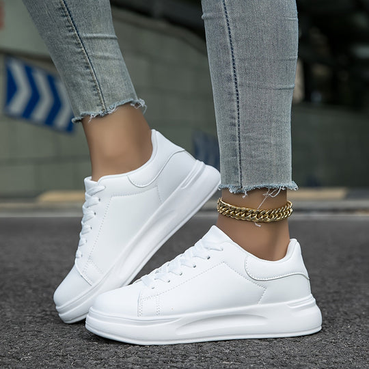 EB | Damen Weiße Sneakers Casual