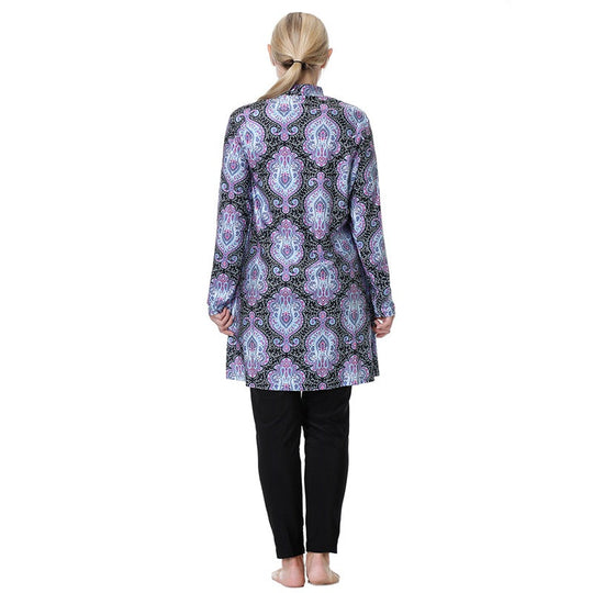 EB | 3Xl 8Xl Gedruckte Halal Arabische Frauen Badebekleidung Badeanzug Burkinis