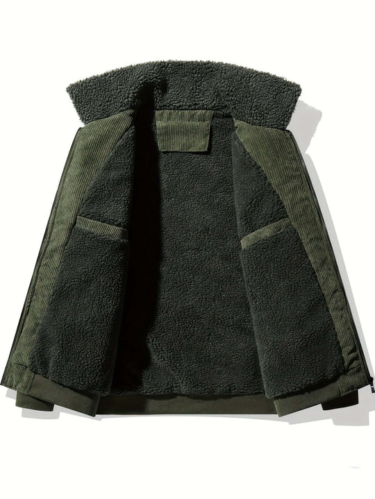 EB | Herren Warme Winterjacke - Dicke Steppjacke