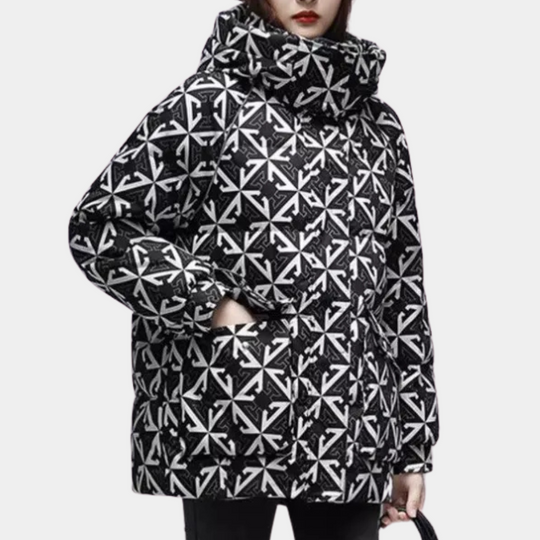 EB | Warme gepolsterte Winterjacke für Damen