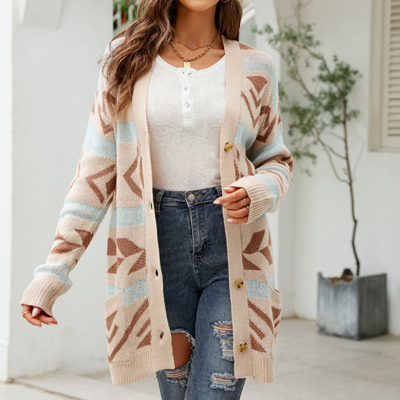 EB | Lässiger Strick Strickjacke