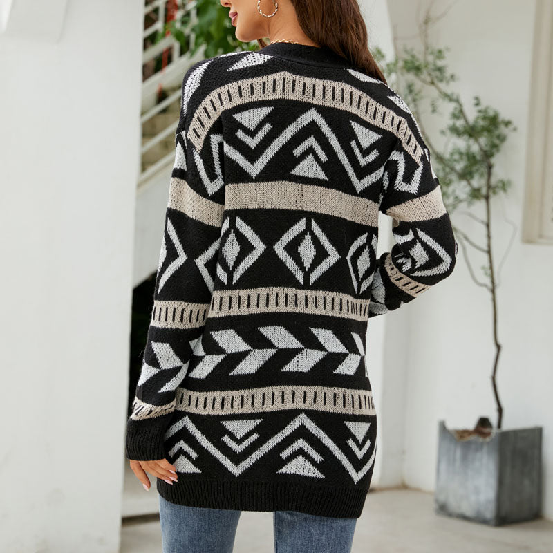 EB | Lässiger Strick Strickjacke