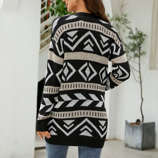 EB | Lässiger Strick Strickjacke
