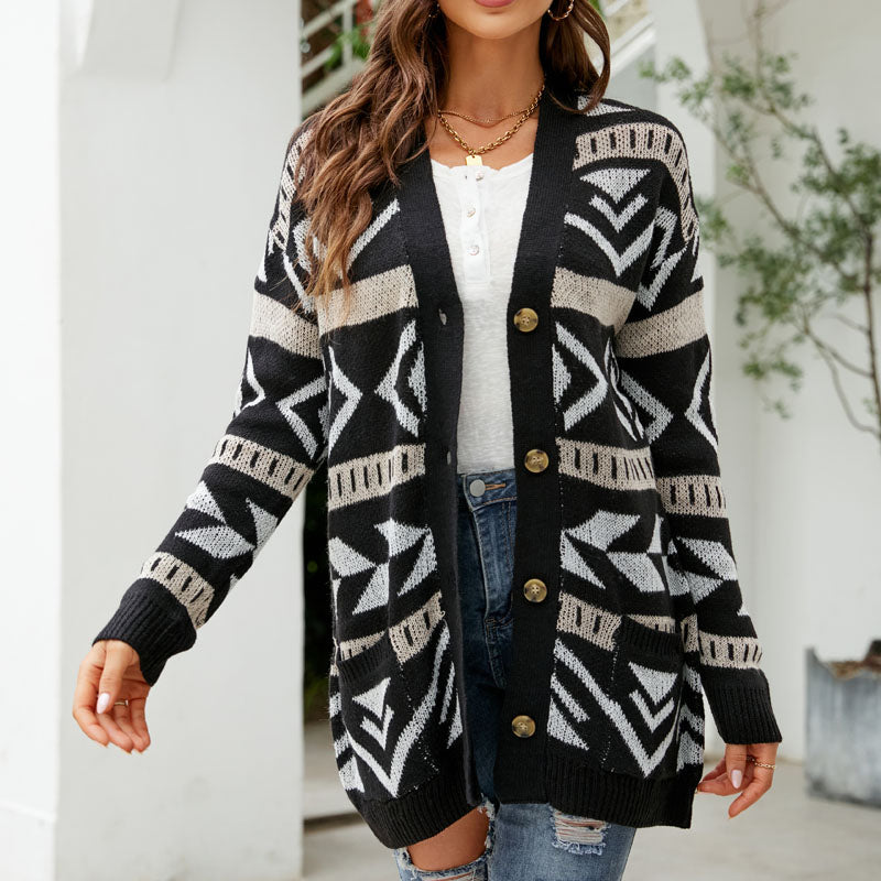 EB | Lässiger Strick Strickjacke