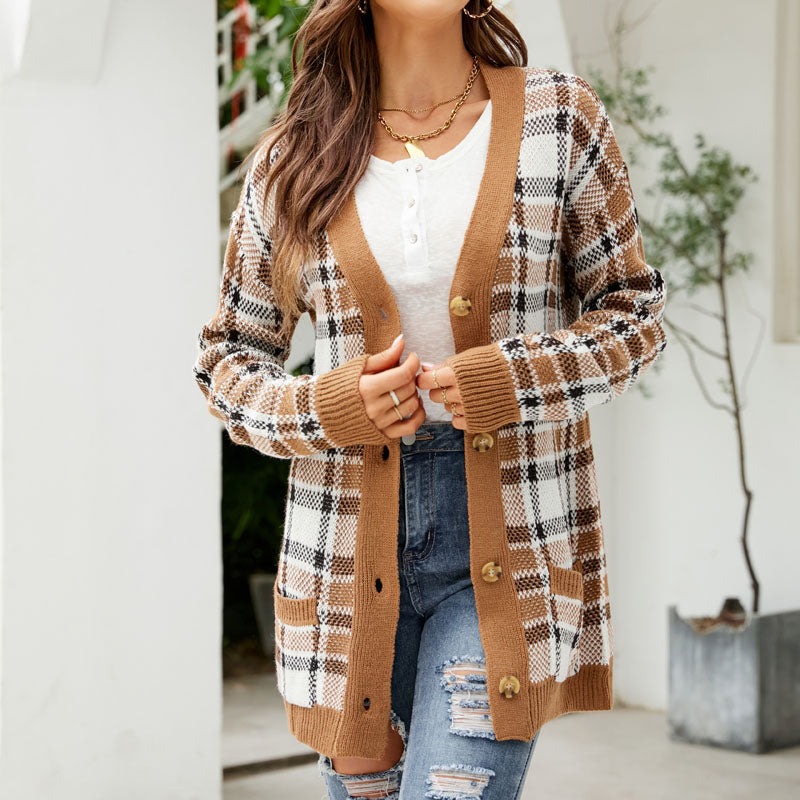 EB | Lässiger Strick Strickjacke