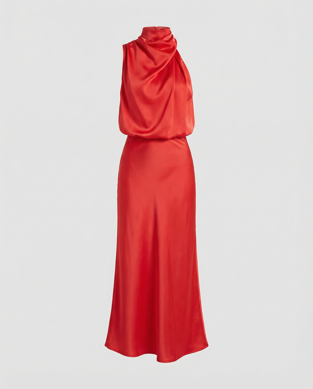 Glänzendes Langes Abendkleid mit Elegantem Schnitt | EB