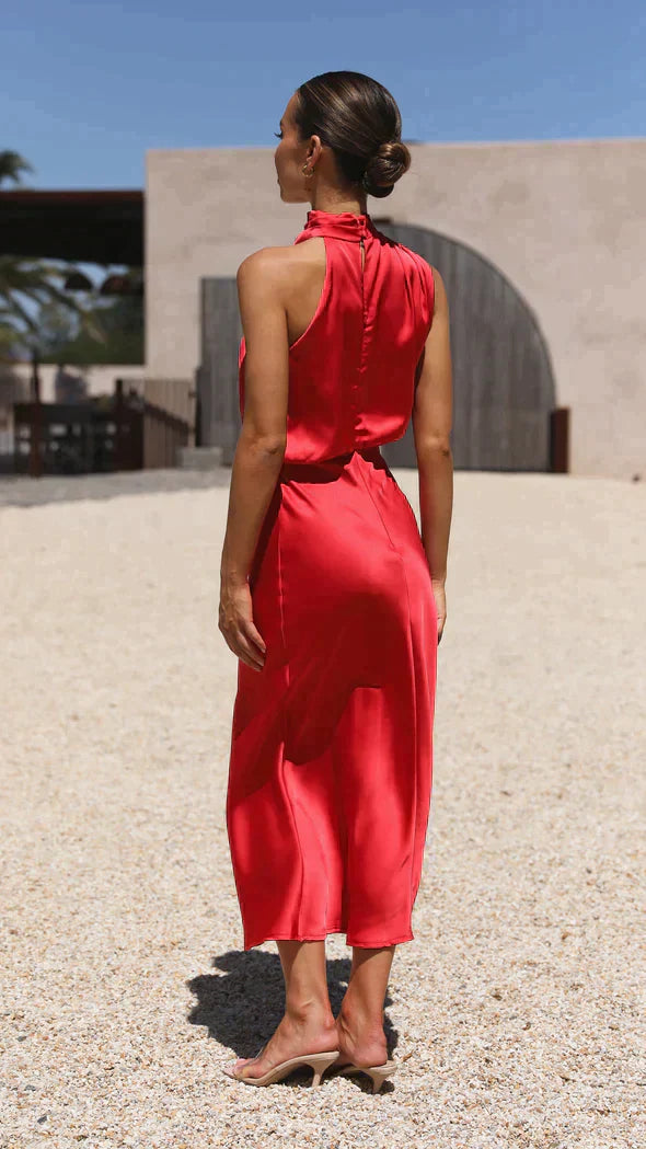 EB - Glänzendes langes Kleid