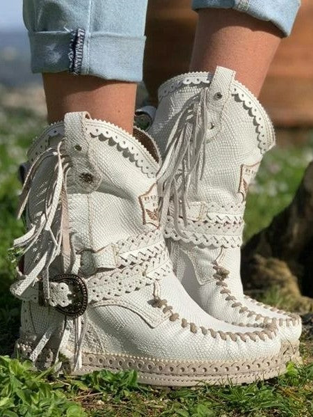 EB | Westernstiefel mit Fransen