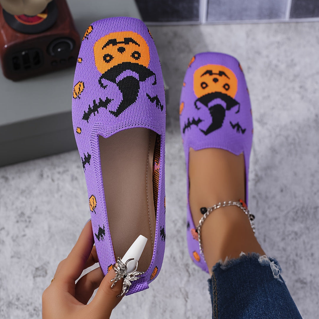 HalloweenKürbisSlipper Violett EB