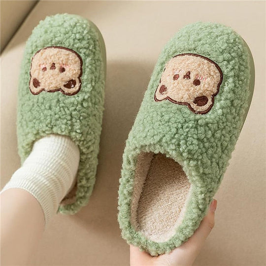 EB | Bequeme Damen Hausschuhe mit Tiermuster