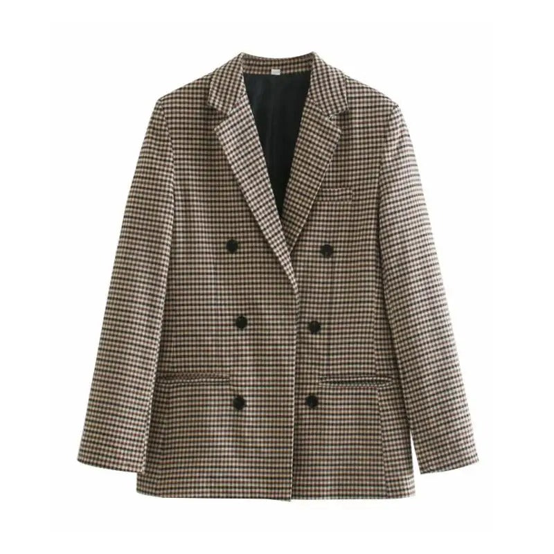 EB | Klassischer Karierter Blazer