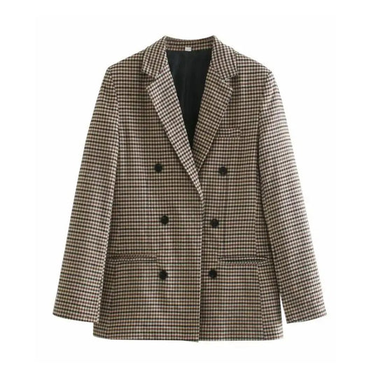 EB | Klassischer Karierter Blazer