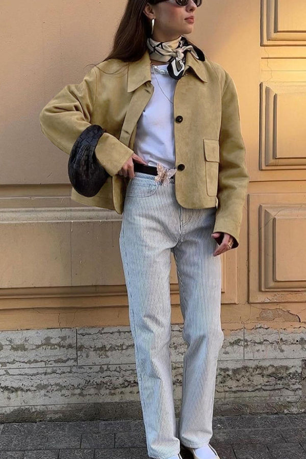 EB | Wildleder Fashionjacke