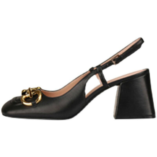 EB | Retro Mary Jane Schuhe mit Dicken Hohen Absätzen und Schnallen