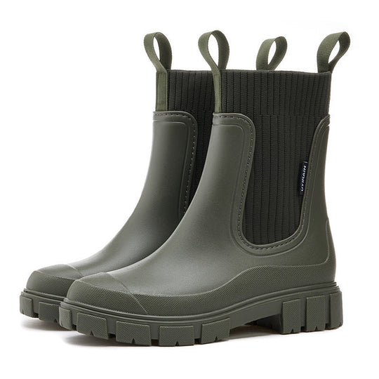 EB | Gummistiefel - Wasserdicht mit Antirutschsohle, Perfekt für Regenwetter