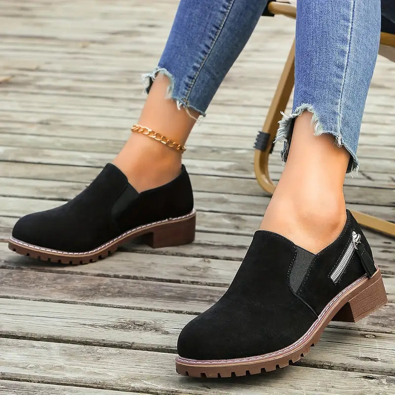 Bequeme Slipper mit flachem Absatz EB EB