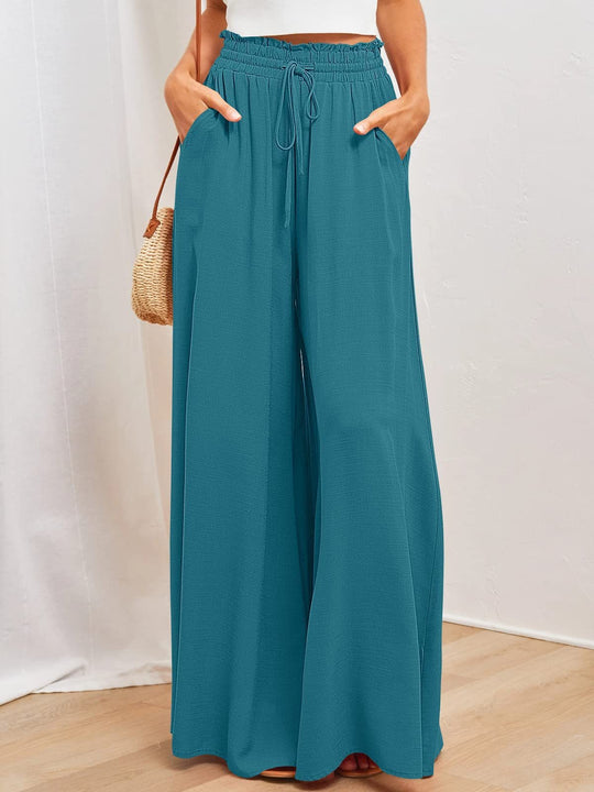 EB | Hose mit weitem Bein und elastischer Taille