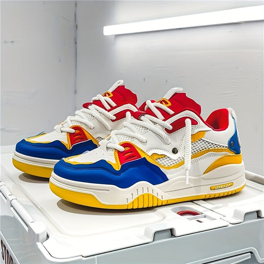EB | Herren Stilvolle Schnür Skate Sneaker Mit