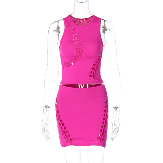 EB | Hohler Rundhalsausschnitt Top Slim Rock Set