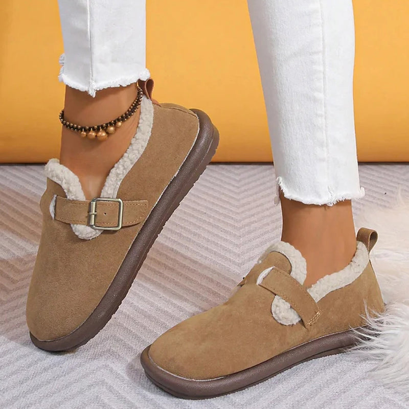 Warme und bequeme flache Schuhe EB
