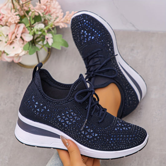 Elegante Sneakers mit Strasssteinen EB EB
