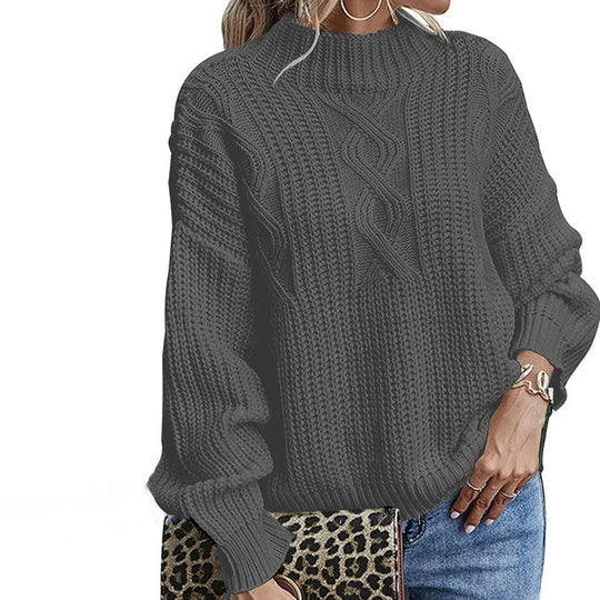 EB | Pullover Mit Zopfmuster Und Gemütlichem Stil