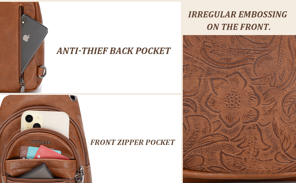 EB | Lässige Elegante Crossbody PU Schultertasche
