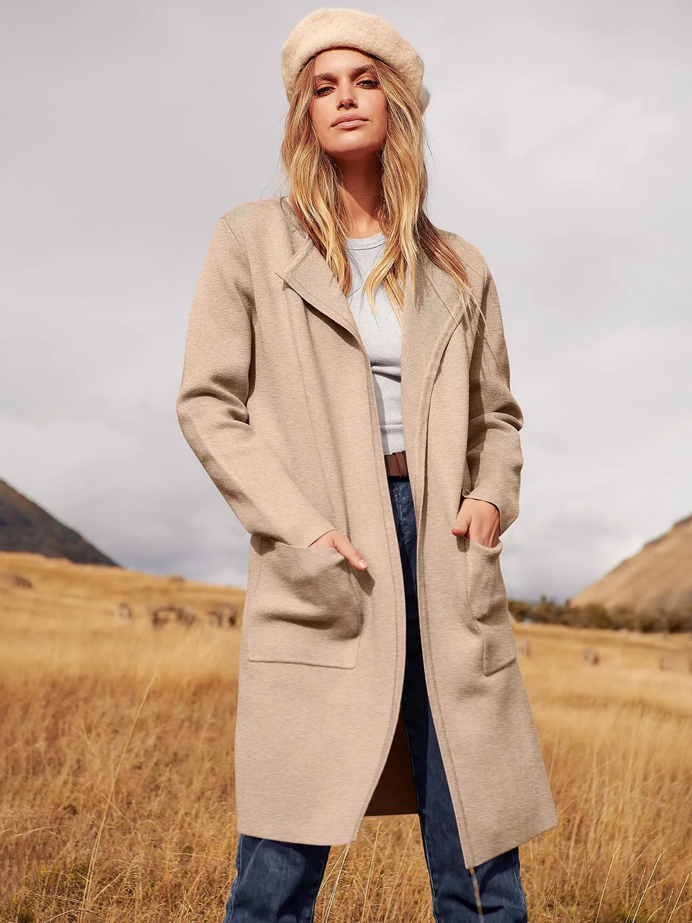 EB | Neue Stilvolle Jacke mit Revers