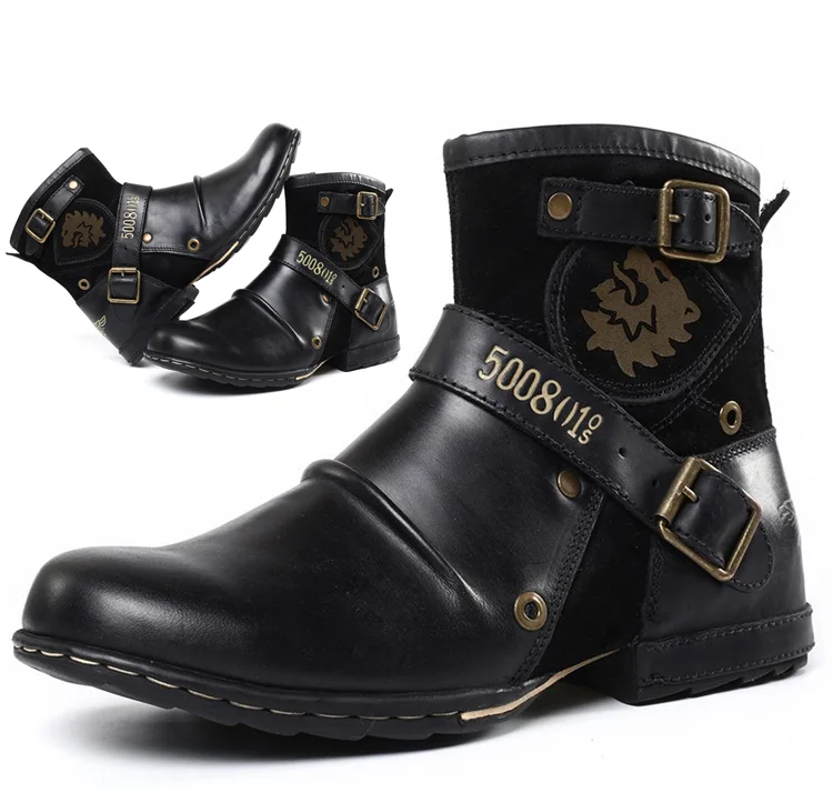 EB | Weinlese Stil Herrenstiefel