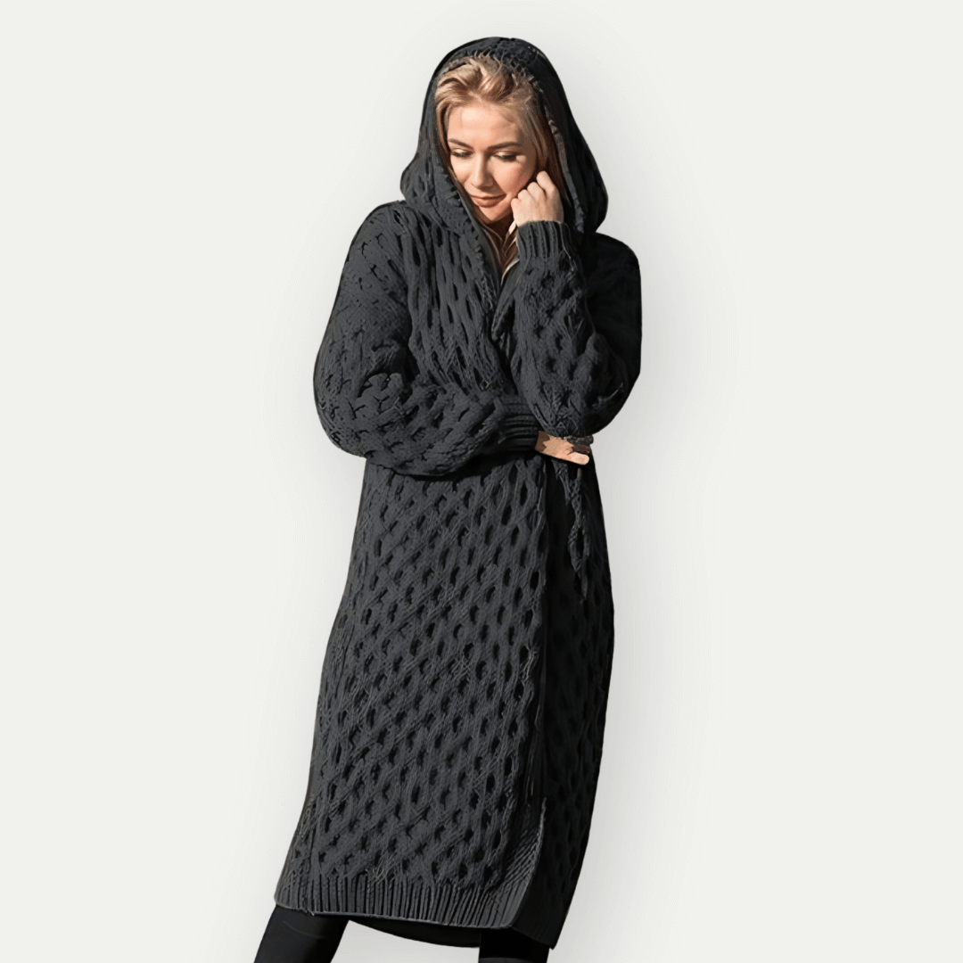 EB | Damen Kapuzenjacke mit langen Ärmeln
