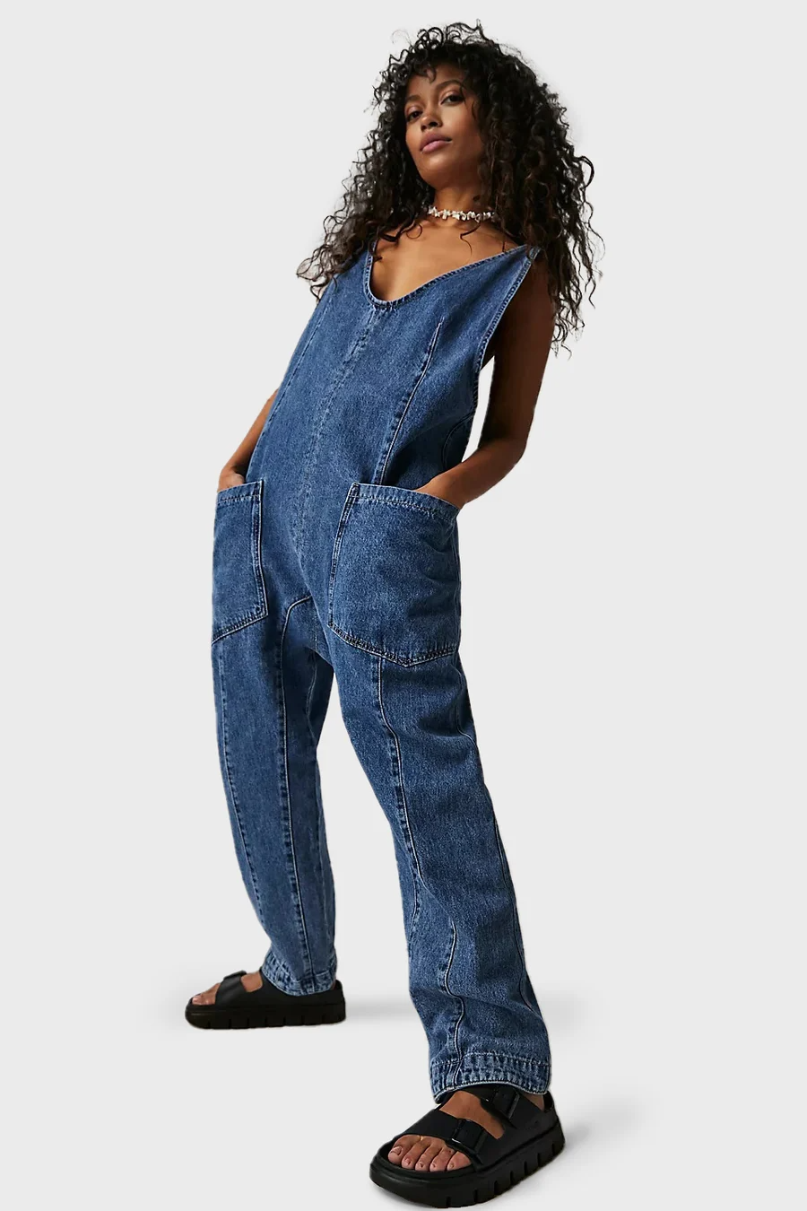 EB | Lässiger Denim-Overall