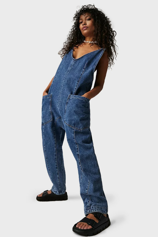 EB | Lässiger Denim-Overall