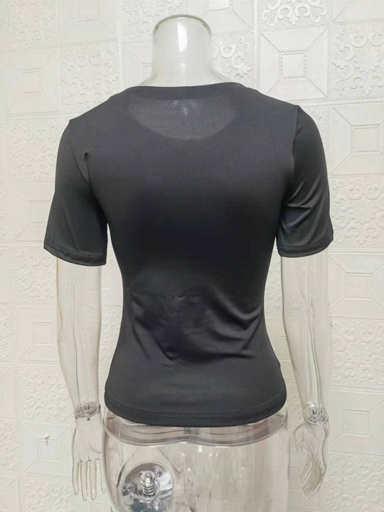 EB | Einfarbiges Slim-Fit-Unterhemd