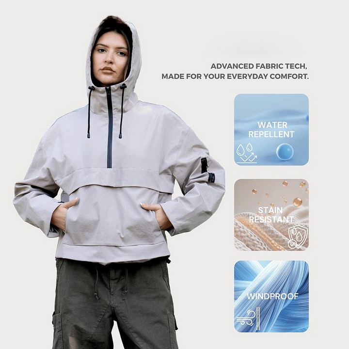 EB | Damen 3-In-1 Wasserdichte Jacke für Outdoor-Abenteuer
