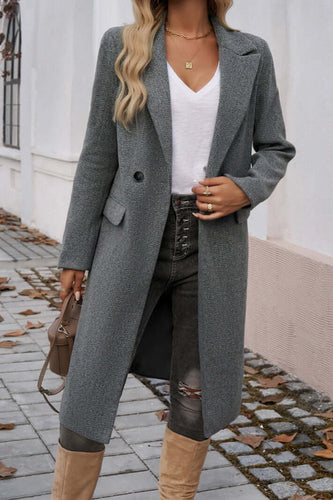 EB | Eleganter Doppelreihiger Langmantel